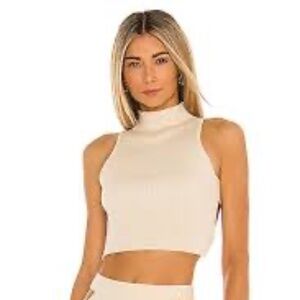 Camila Coelho Eliza Top in Beige